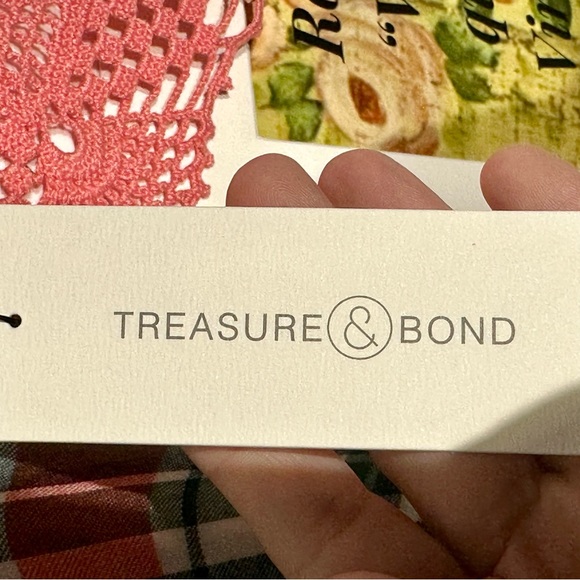 Treasure & Bond NWT Kids Flannel Plaid Pajama Pants Large (10/12) - Picture 7 of 8